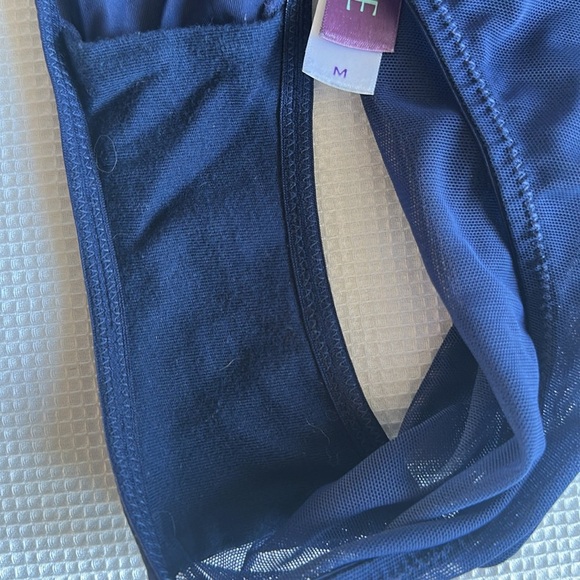 Adore Me Missy Unlined Demi Bra and Brazilian Panty Set 38DDD/M - Picture 10 of 11